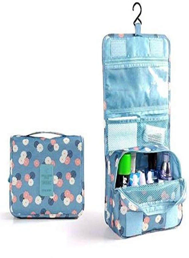 Moxtiza Multi Functional Travel Organizer Accessory Toiletry Cosmetics Bag Makeup Or Shaving Kit Pouch for Men and Women (Multi Colour) - Image 1